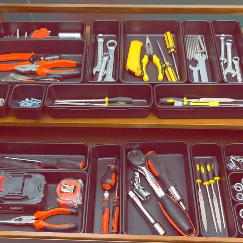 24 Pack Tool Box Organizer with Tray Dividers W802