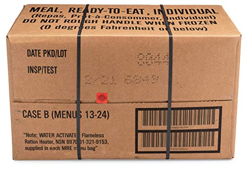Variety Pack of 12 Freeze Dried MRE Kit V547609