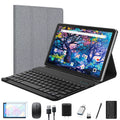Gray 10.1 inch 128GB Tablet with Keyboard Y47069