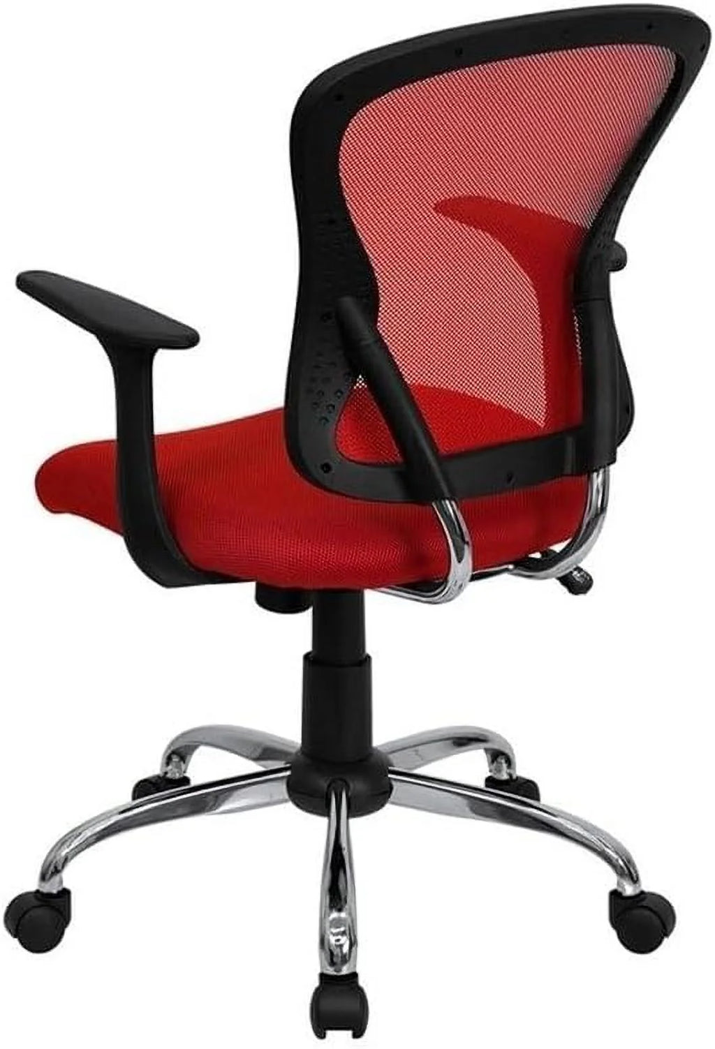 Red Mesh Office Chair L35107