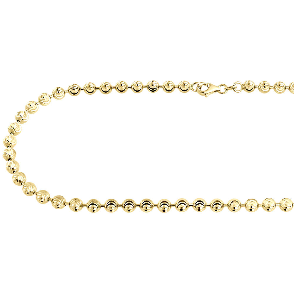 10k Yellow Gold Link Chain Necklace 30" N546