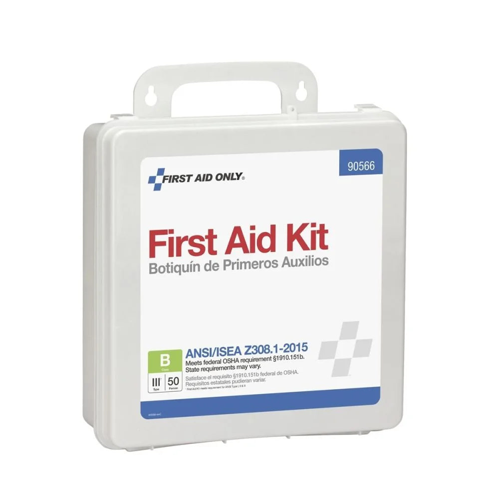 ANSI 2015 Compliant Class B Type III First Aid Kit, 199 Pieces L483719
