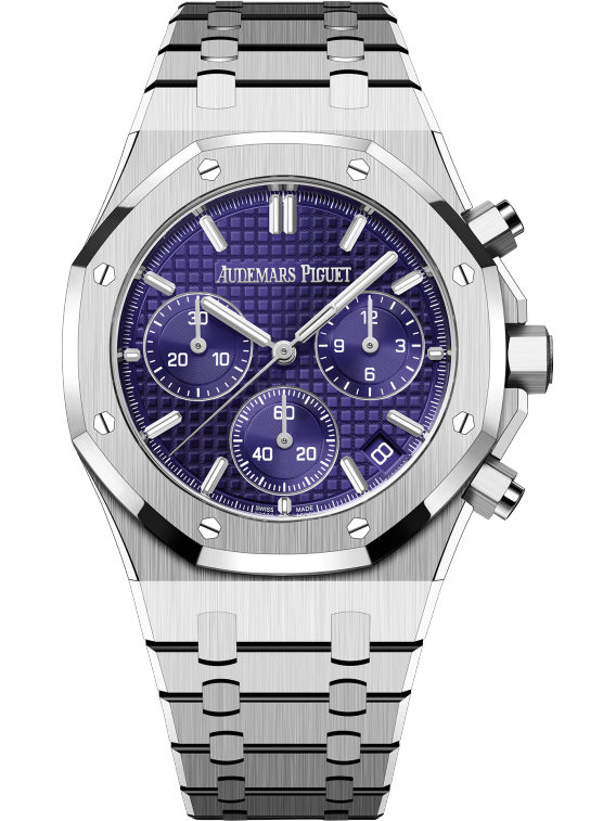 Purple Dial 41mm Chronograph R48999