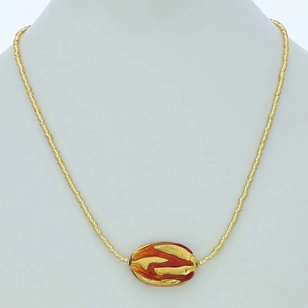 Murano Glass Necklace Q78108