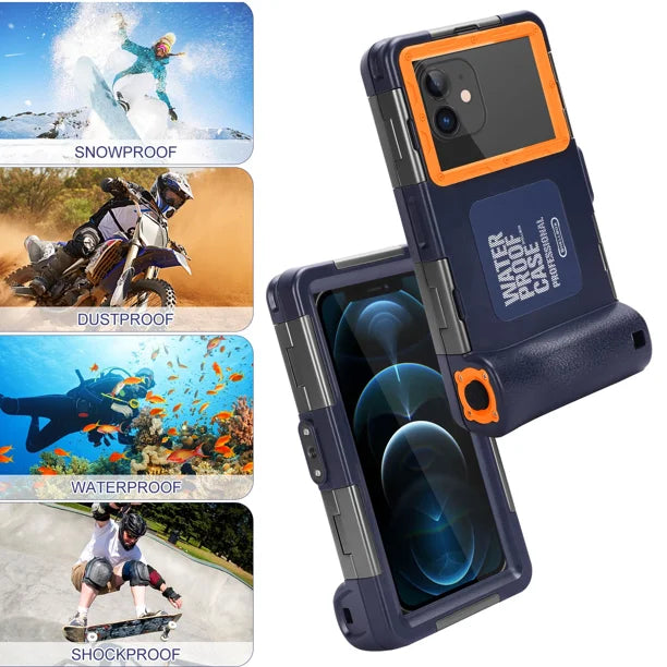 Waterproof Protective Case for Phones Up to 6.9 Inch I2754