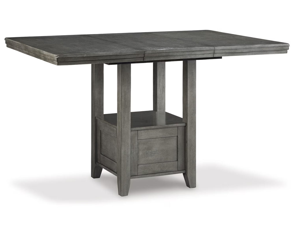 Gray Counter Height Dining Extension Table X73099