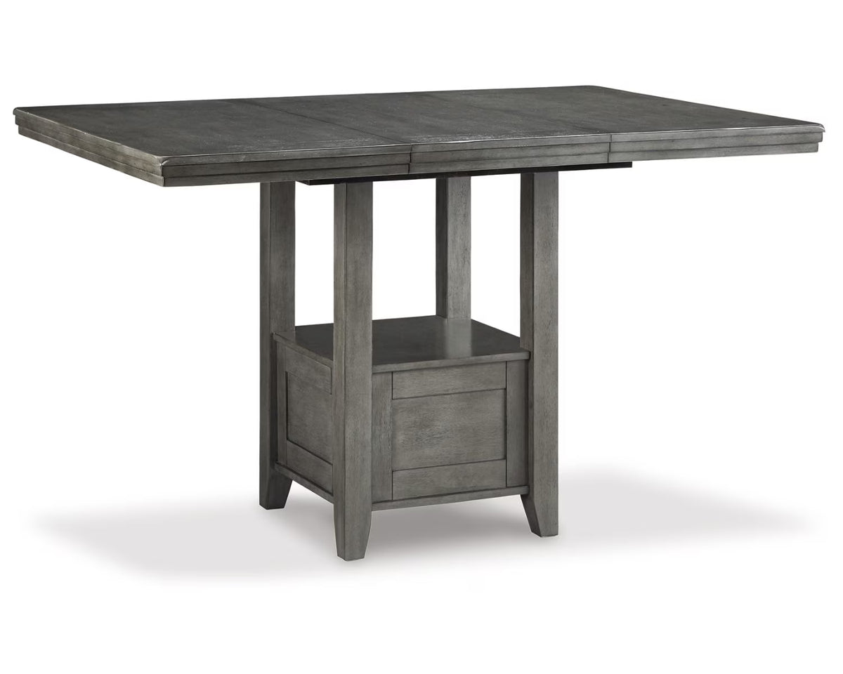 Gray Counter Height Dining Extension Table X73099