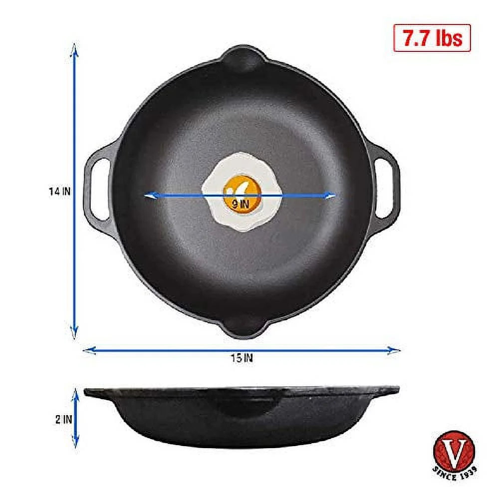 Cast Iron Round Frying Pan S769