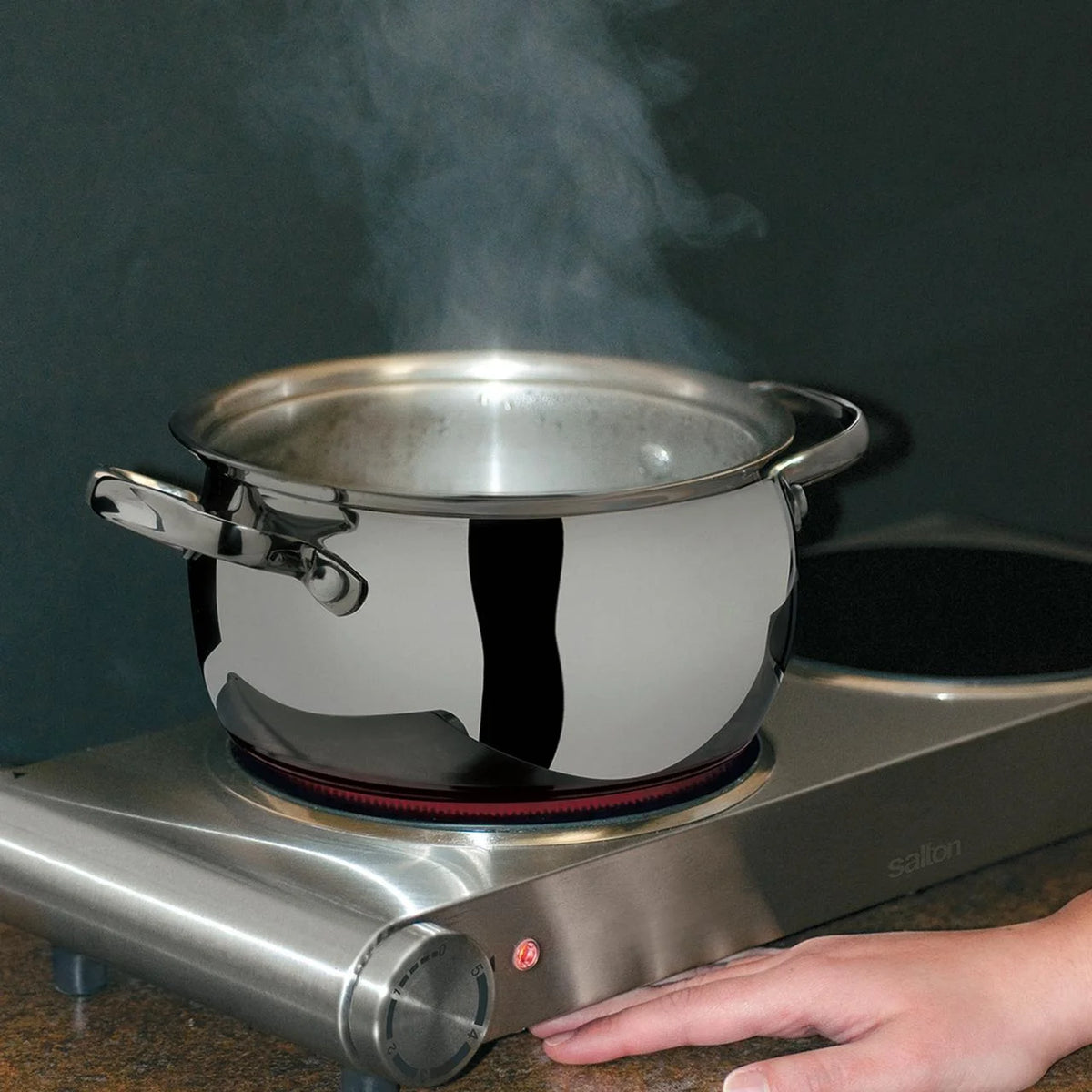 Portable Infrared Cooktop Double K41321