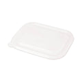 Clear Fiber Container Lids, 400/Carton W69456