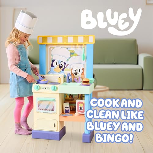 3ft Tall Play Kitchen with 20+ Accessories V771
