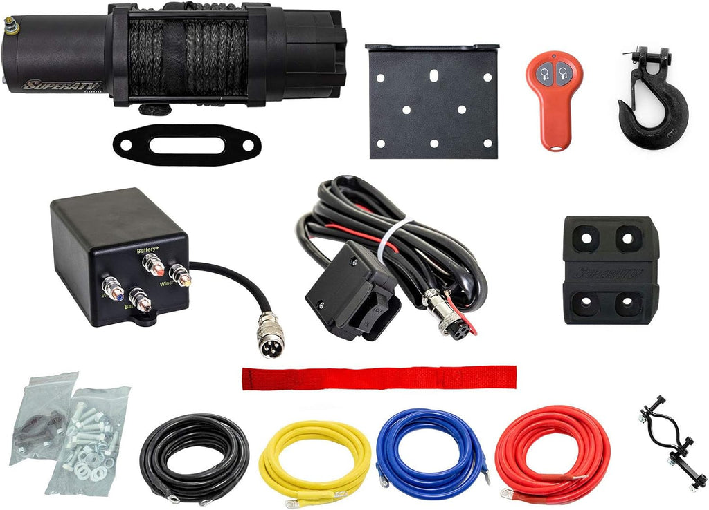 4500 LB Winch with Winch Mounting Plate P588