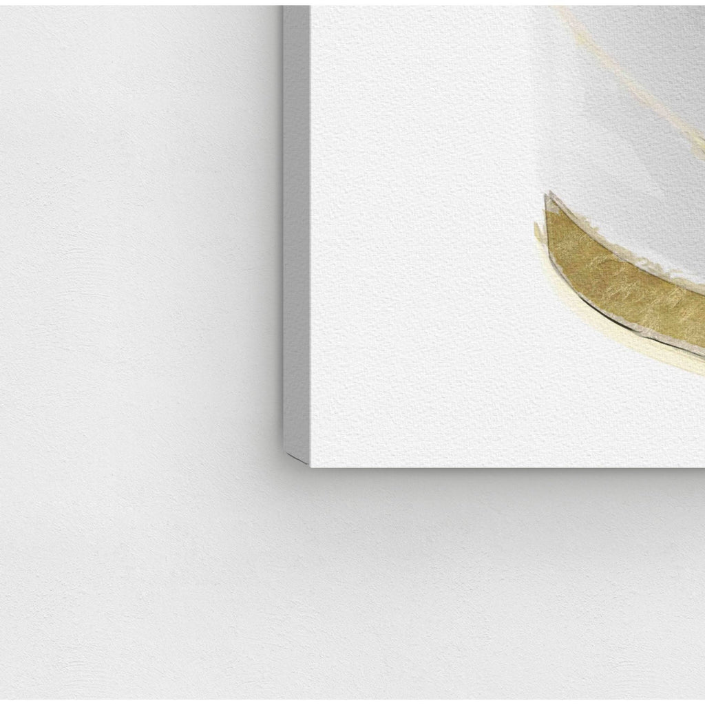 White Canvas Art B37935
