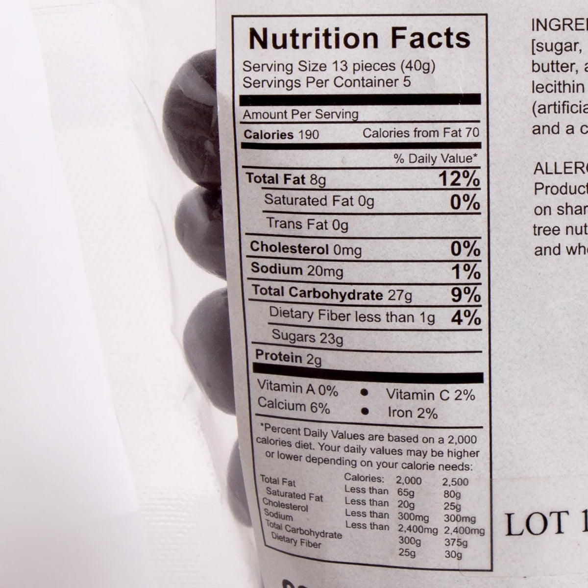 Dark Chocolate Covered Raisins 8 oz J4581