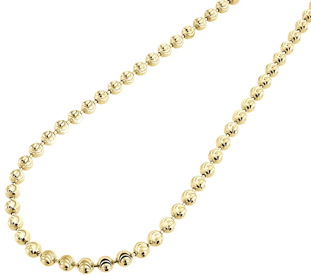 10k Yellow Gold Link Chain Necklace 30" N546
