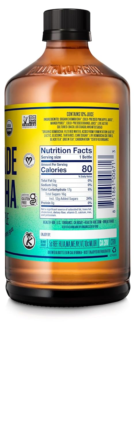 Tropical Punch Kombucha, 16oz C890173