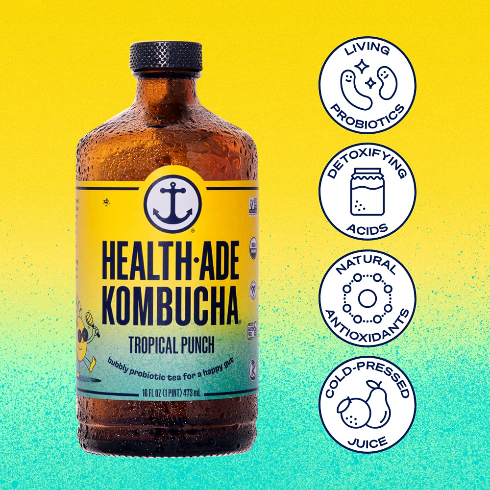 Tropical Punch Kombucha, 16oz C890173
