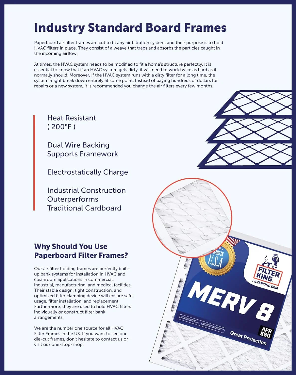 12x66x1 MERV 8 Pleated HVAC Air Filter 4-Pack G413773