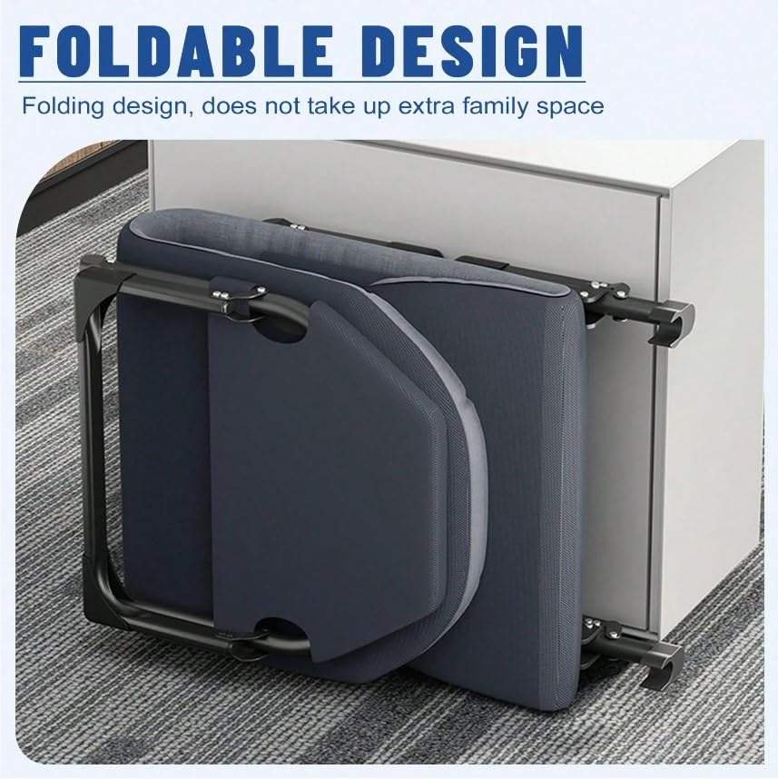 Portable Folding Camping Cot with Pillow Adjustable Backrest Q560
