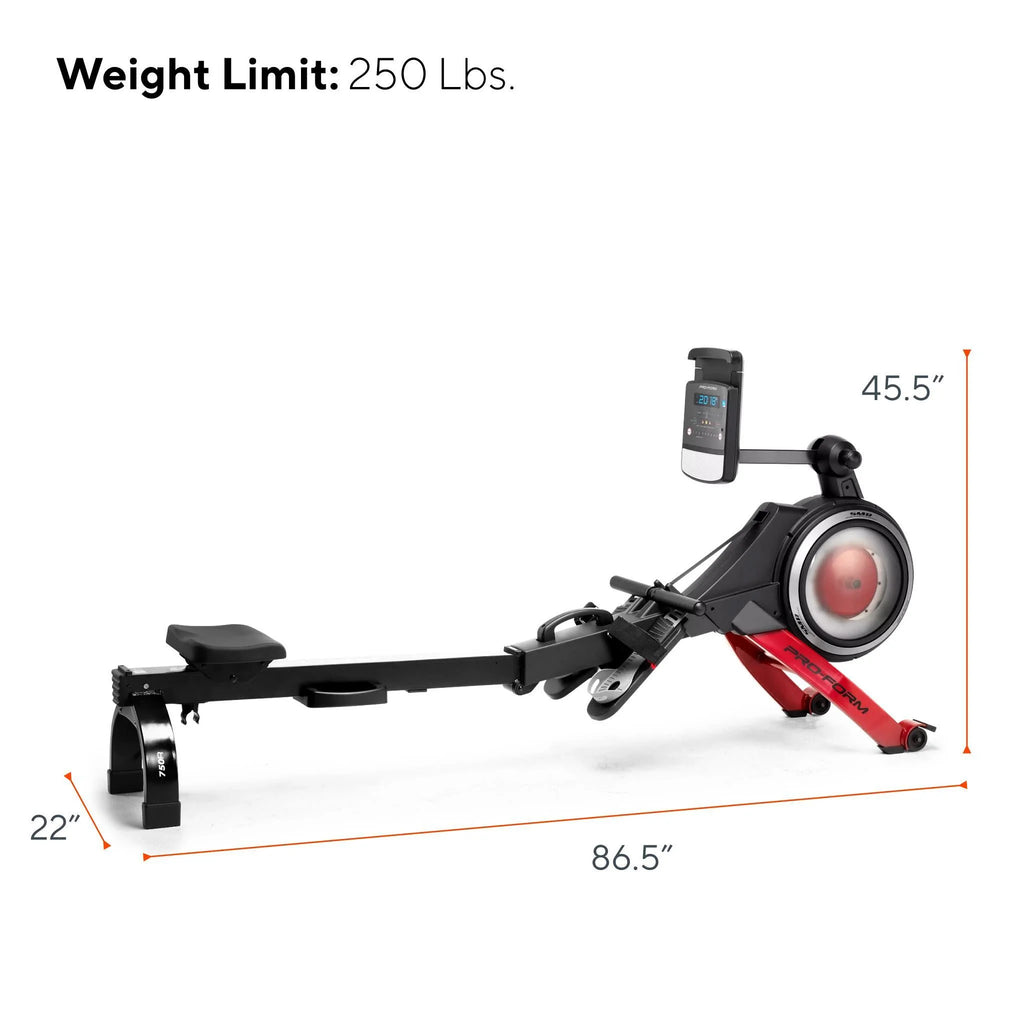 Rower with Display and Tablet Holder J209137