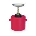 1 Quart Red Polyethylene Safety Can G776612