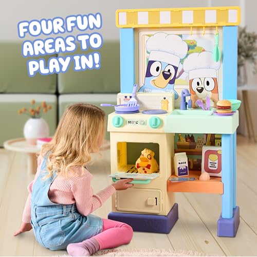 3ft Tall Play Kitchen with 20+ Accessories V771
