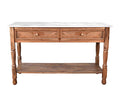 Marble & Mango Wood Console Table F598