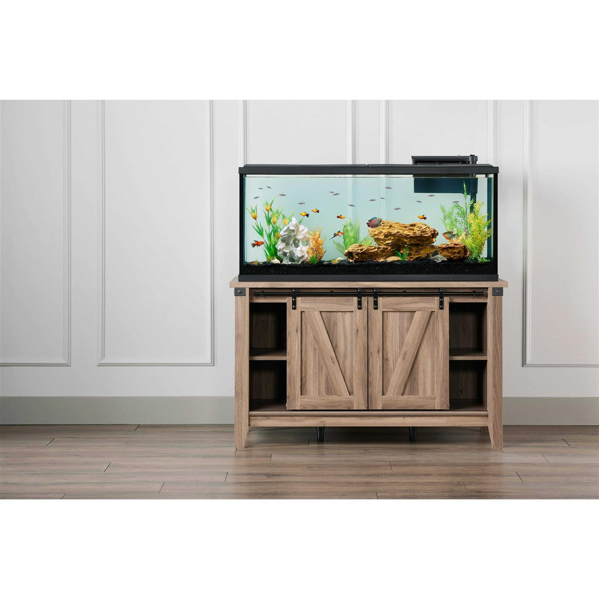 55-75 gal Aquarium Stand Salt Oak B744