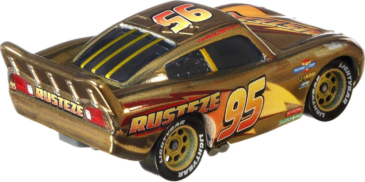 Golden Die-Cast Lightning McQueen 1:55 Scale Movie Character M5154