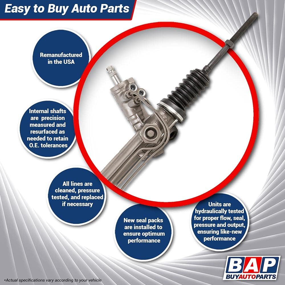 Remanufactured Power Steering Rack And Pinion N67935