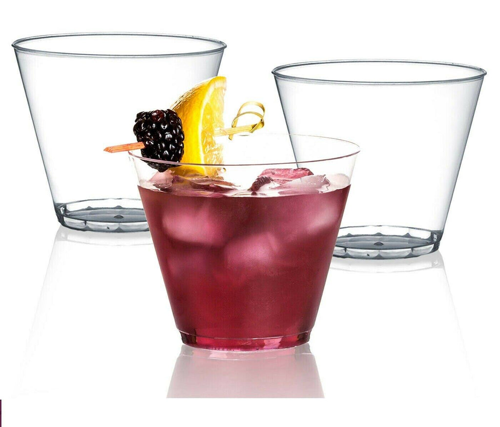 Crystal Clear 5 oz. Disposable Plastic Cups 500ct N4028
