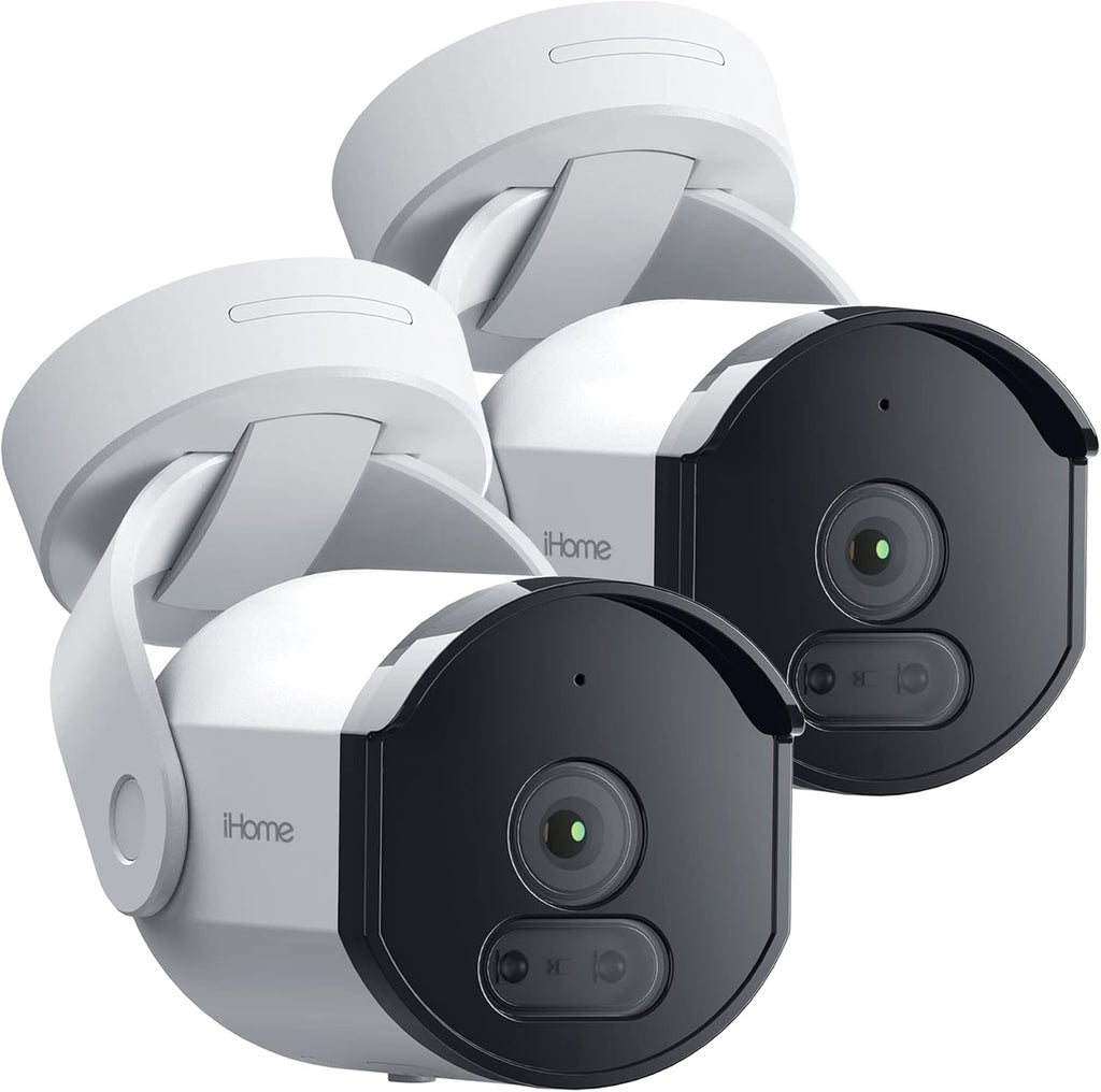 1080p HD Weatherproof WiFi Security Camera with 2-Way Audio J29004