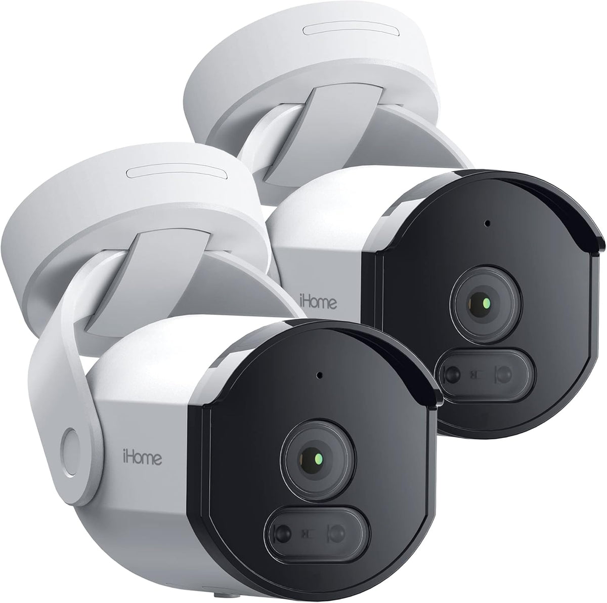 1080p HD Weatherproof WiFi Security Camera with 2-Way Audio J29004