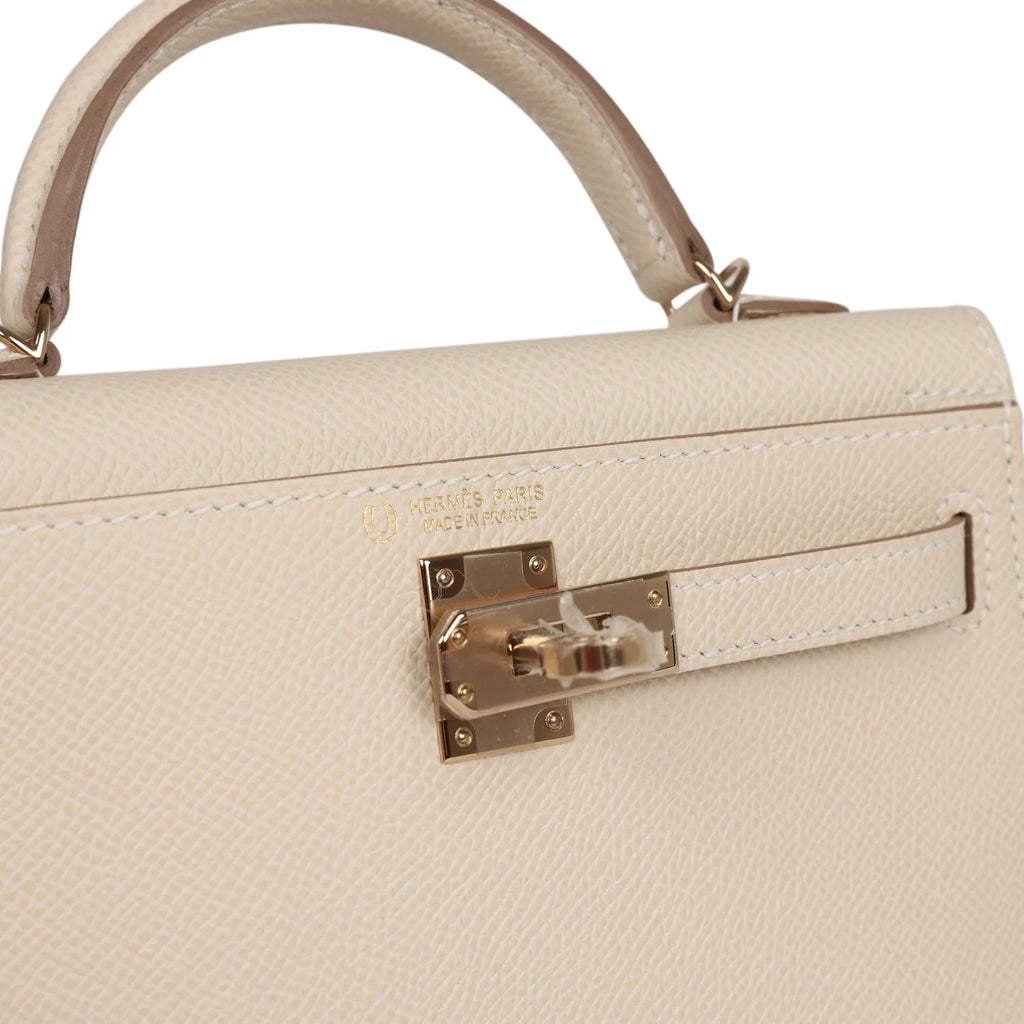Craie Epsom Leather Handbag G324