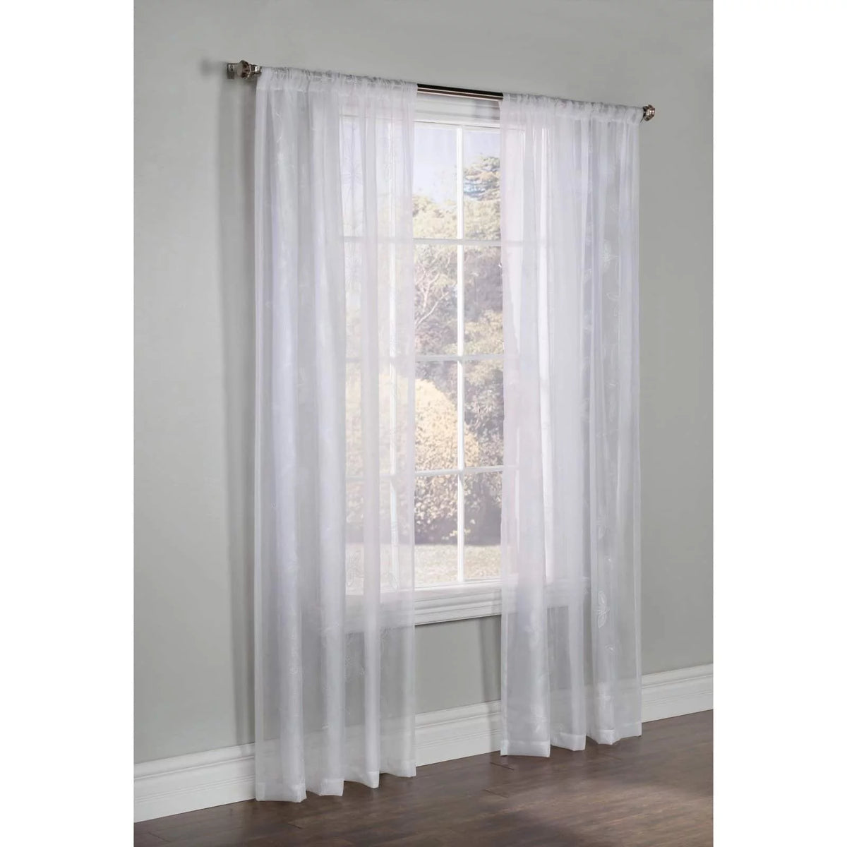 Rod Pocket Curtain Single Panel G2332