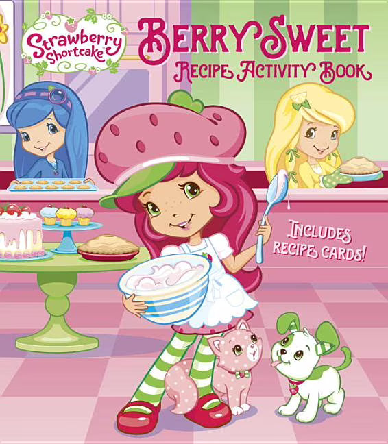 Strawberry Shortcake Recipe Activity Book P3233