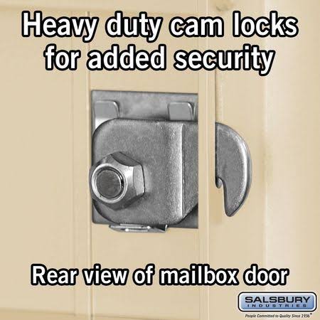 4C Horizontal Mailbox, Sandstone Z782864