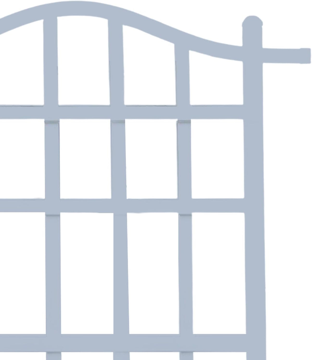 White 35 x 75 Inch Garden Trellis L304688