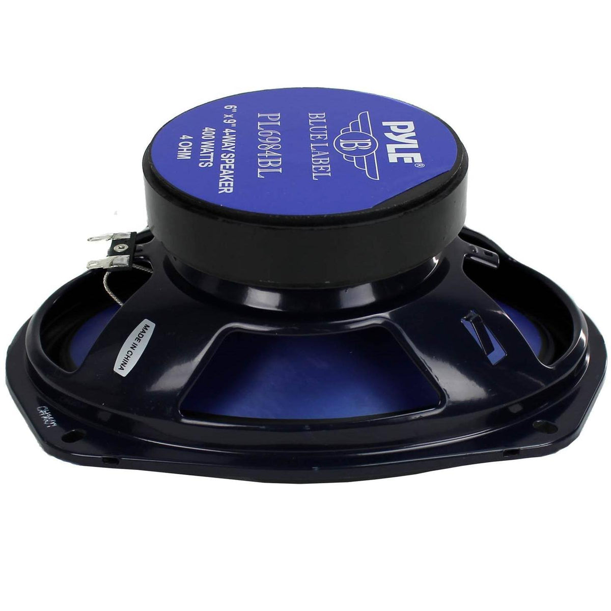 800 Watts 4-Way Car Coaxial Speakers Blue U6157