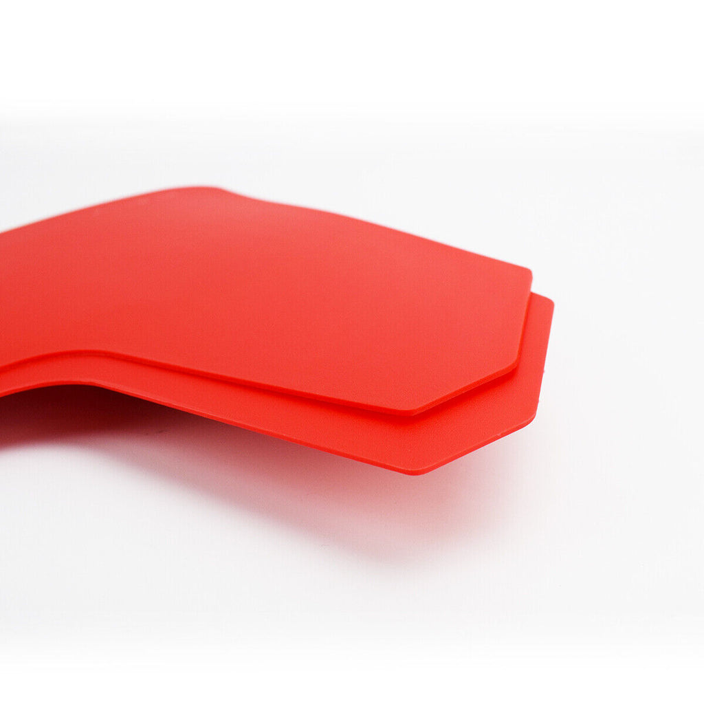 Red Mud Flaps for Honda Civic Type R S Si Coupe X31003