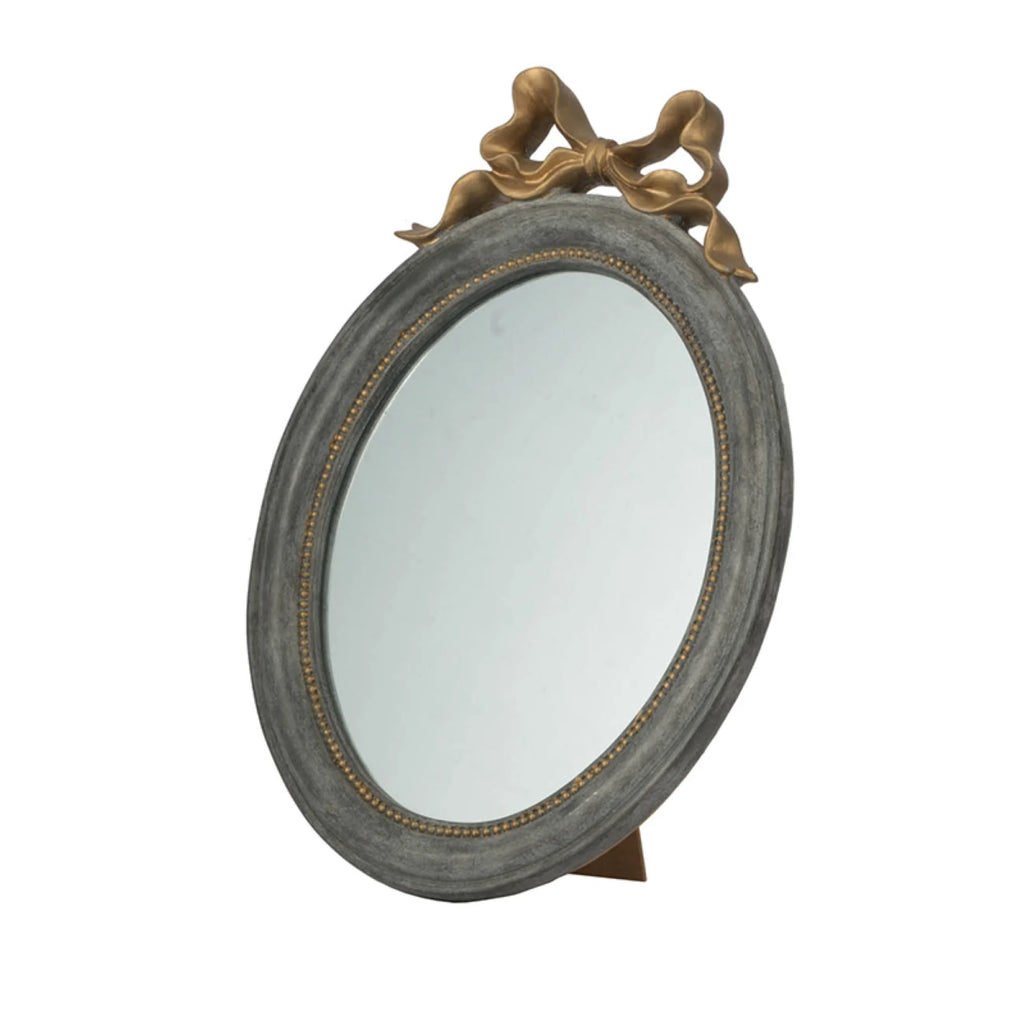 Vintage-Style French Oval Wall Mirror E793554