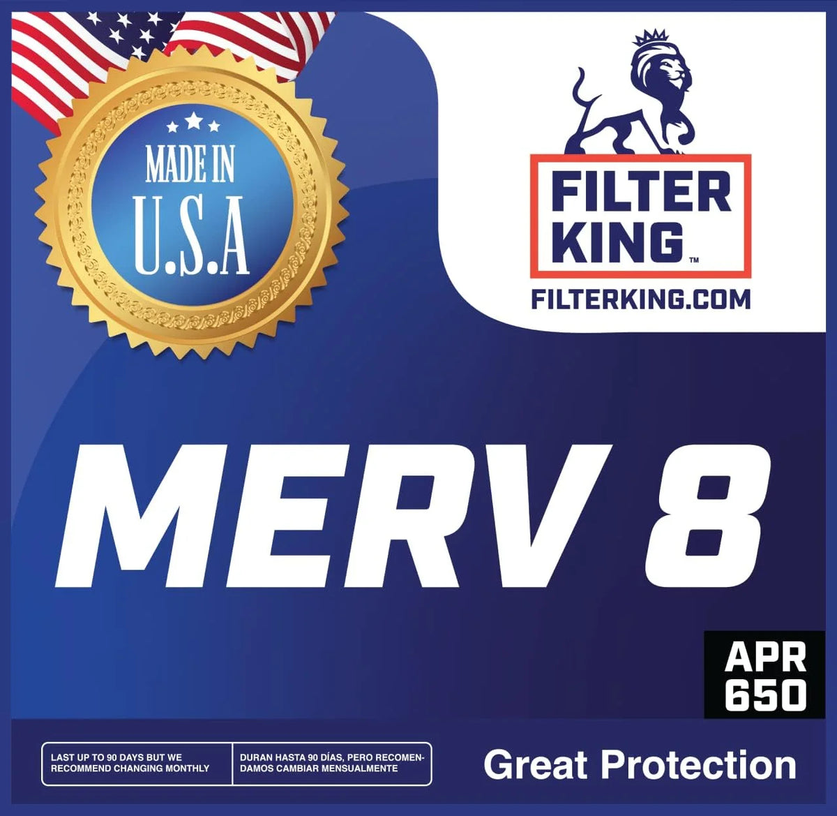 12x66x1 MERV 8 Pleated HVAC Air Filter 4-Pack G413773