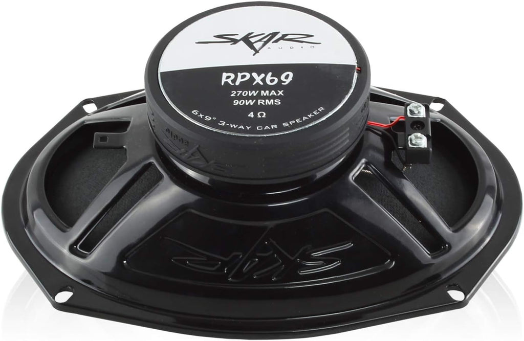6.5 200W 2-Way Coaxial Car Speakers, Pair X491