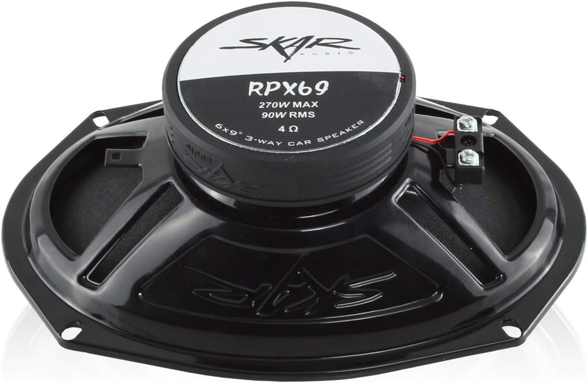 6.5 200W 2-Way Coaxial Car Speakers, Pair X491