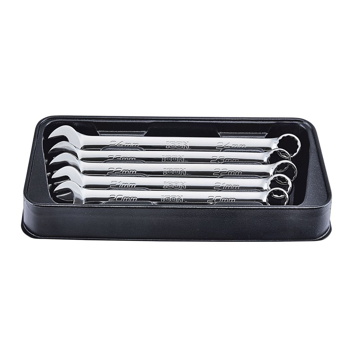 Metric Combination Wrench Set, 5 Piece U597834