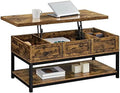 Lift Top Coffee Table with Hidden Compartments C888
