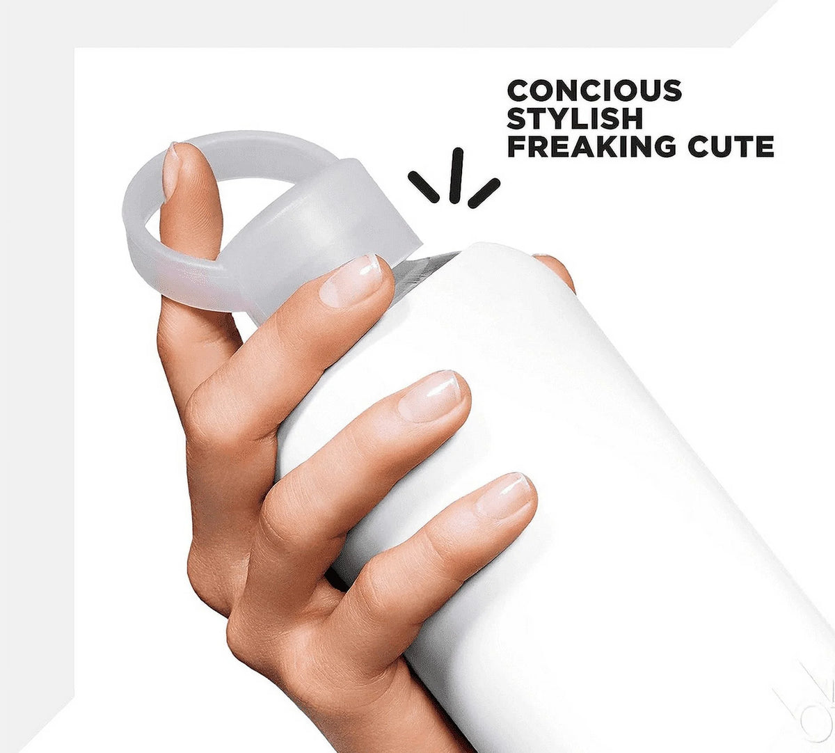 16oz Glass Water Bottle with Removable Silicone Sleeve X418