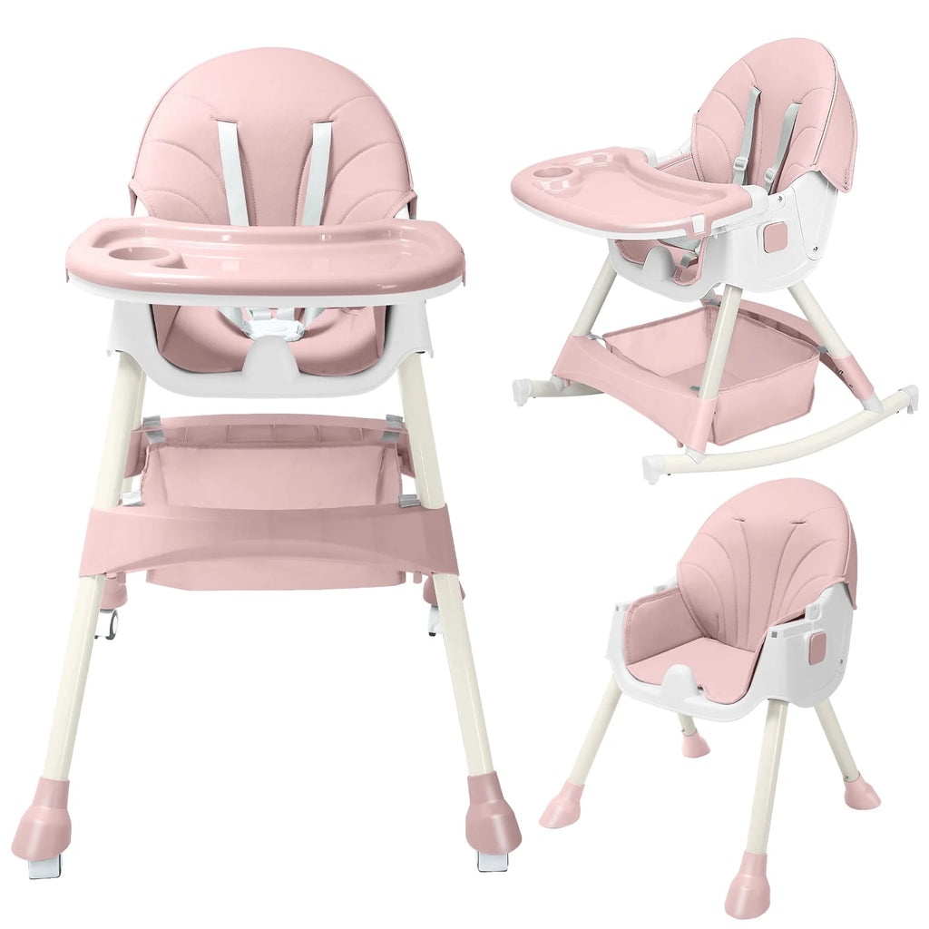 4-in-1 Convertible High Chair T9476