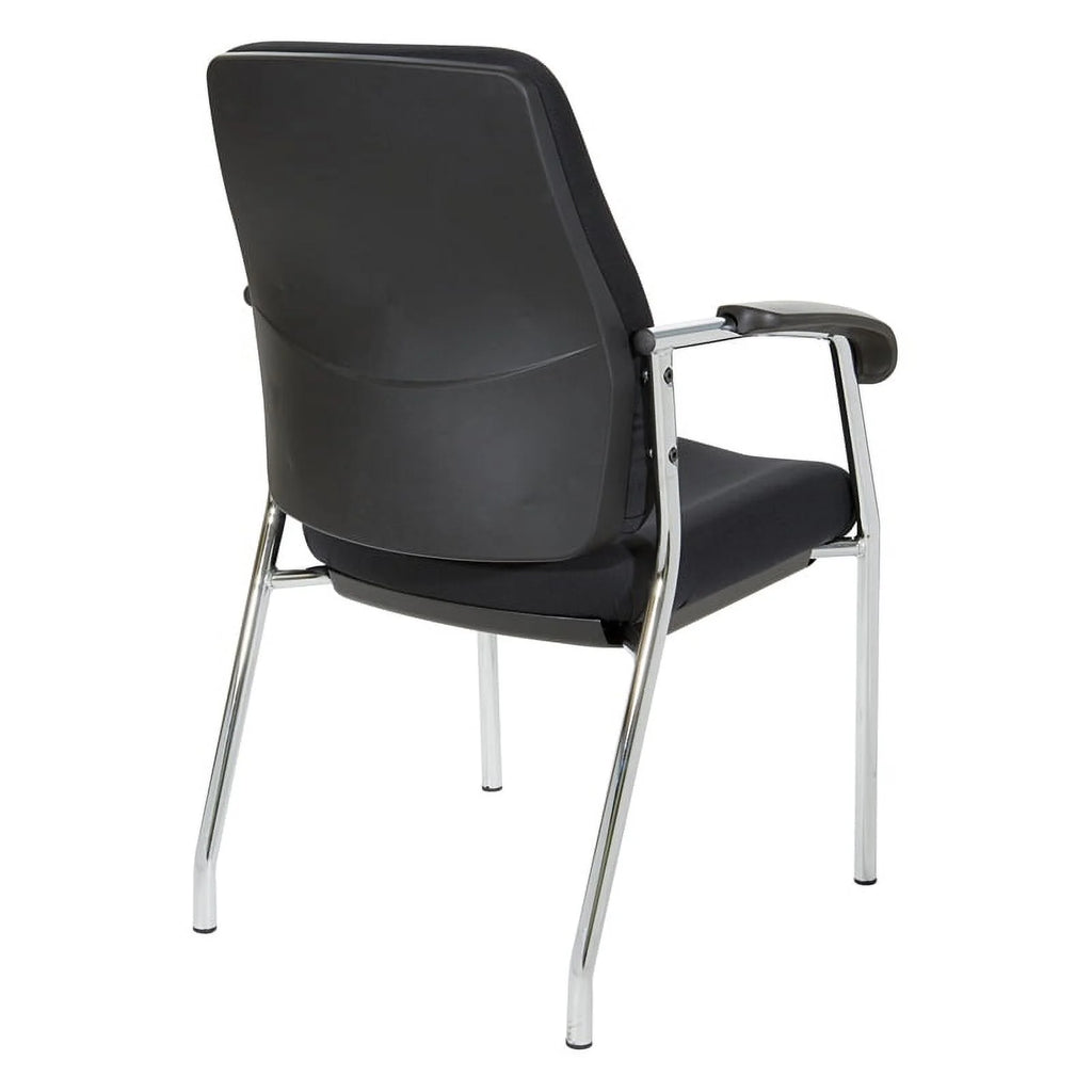 High Back Guest Chair with Chrome Frame B658