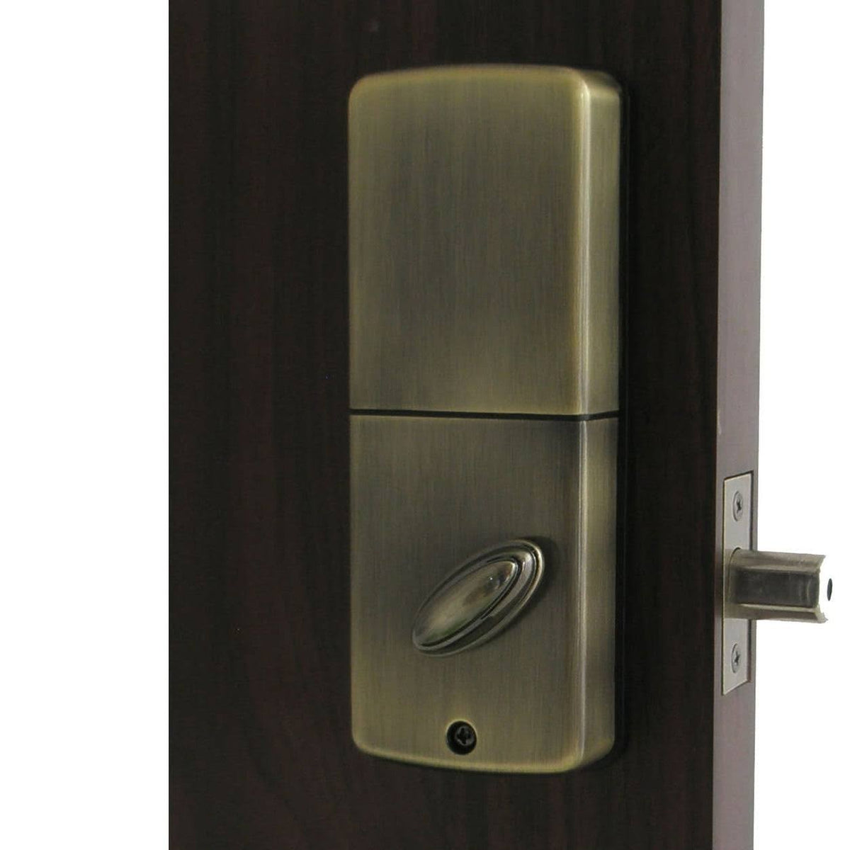 Satin Nickel Electronic Keypad Single Cylinder Deadbolt I848